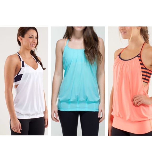 Lululemon BUNDLE Flow and Go Tank Tops - Picture 1 of 10